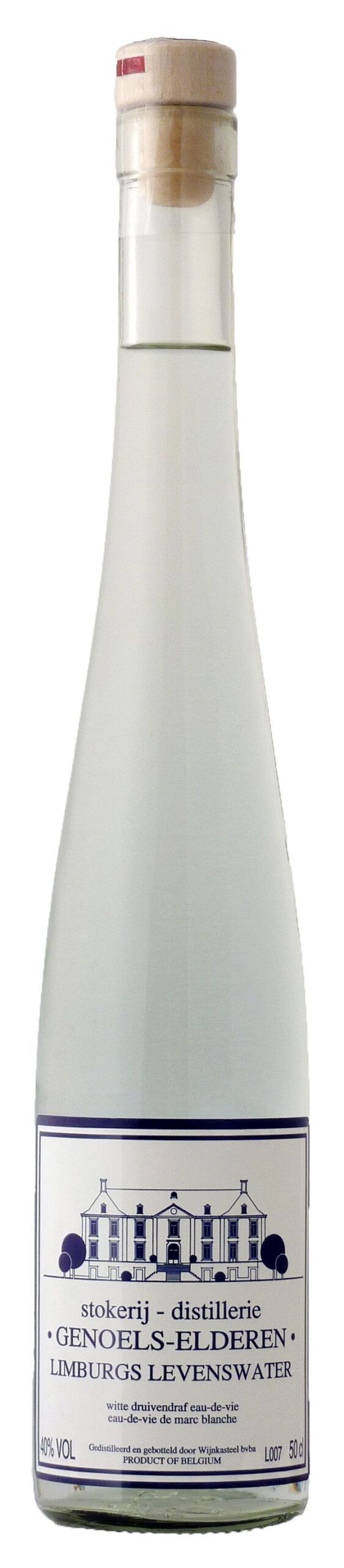 Genoels-Elderen Levenswater Wit - 50 cl 40 % alc vol