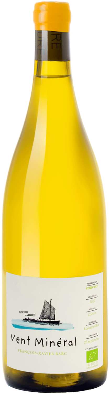 Complices de Loire Le Vent Minéral 2022 Vouvray AOP - BIO