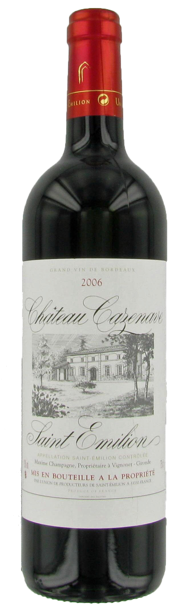 Saint-Emilion Château Cazenave 2020 - Grand Cru
