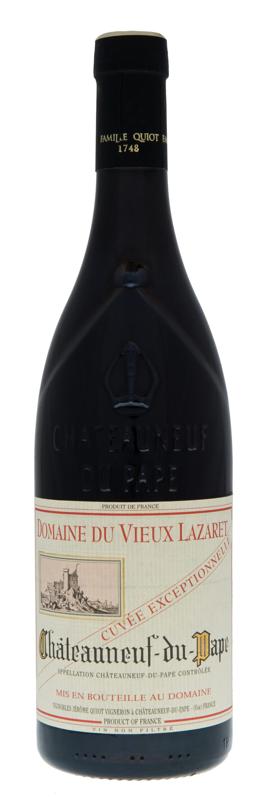 Jerôme Quiot Domaine du Vieux Lazaret Châteauneuf du Pape 2023 AOC