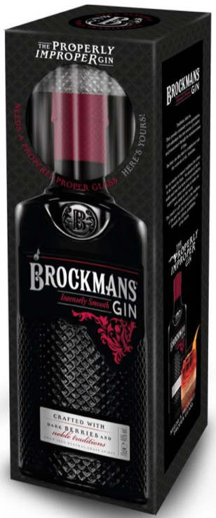 Brockmans 40° - 70 cl Negroni VAP Pack (1 fl + Negroni glas)