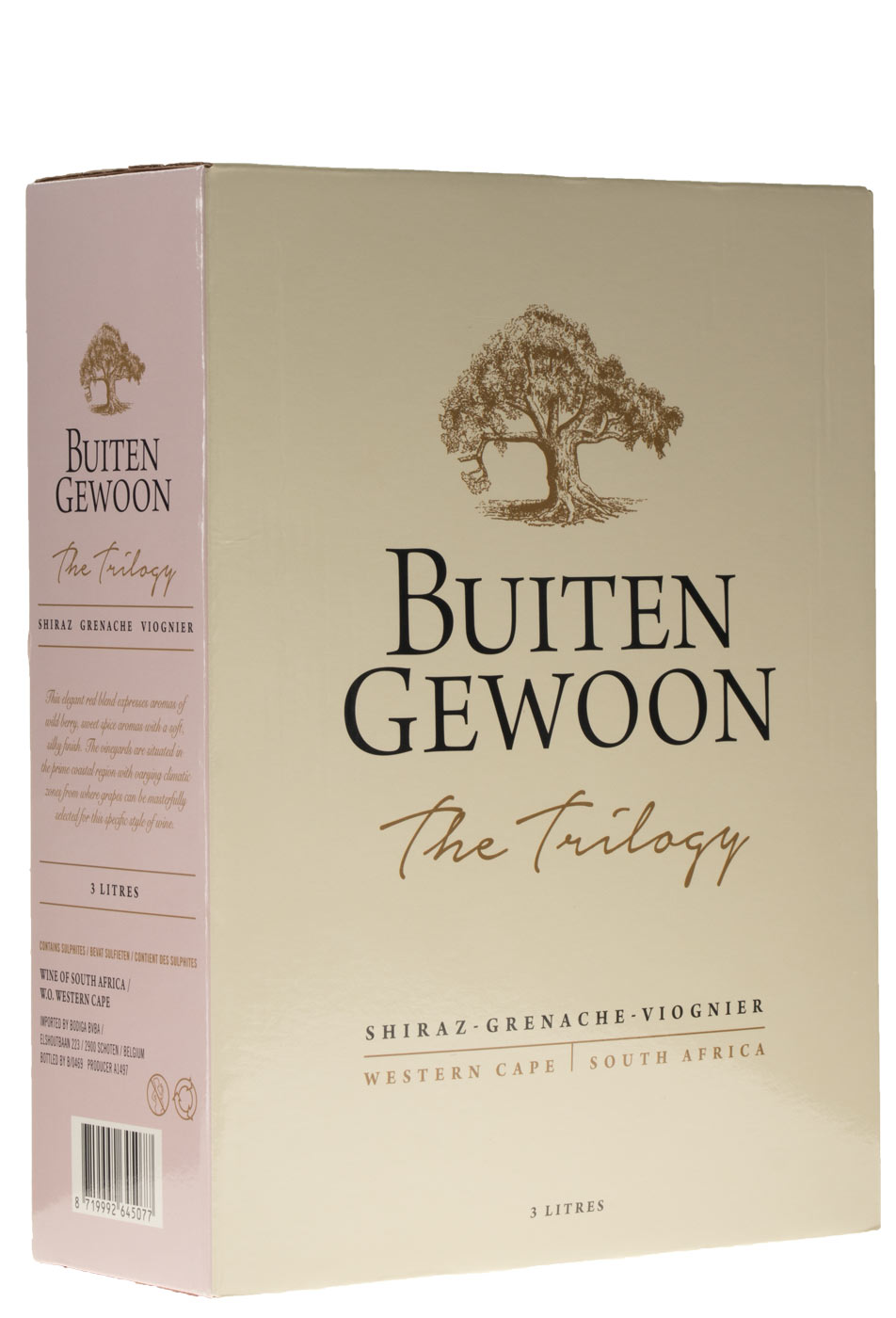 Buitengewoon The Trilogy" BIB 3 liter - Shiraz Grenache Viognier 2022